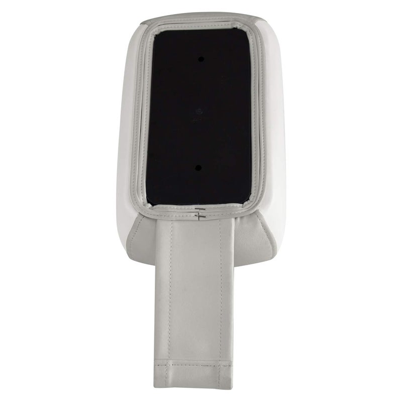 Wise 3059-1882 Pontoon Double Drink Holder with Stainless Steel Cup Holders, Marble / Brite White - Image 3